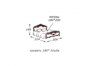 Кровать 2-х спальная 1800*2000 с ортопедом в Оханске - ohansk.magazin-mebel74.ru | фото