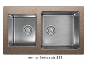 Мойка комбинированная Tolero twist TTS-840 Темно-бежевый 823 в Оханске - ohansk.magazin-mebel74.ru | фото