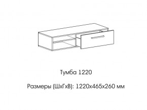 Тумба 1220 (низкая) в Оханске - ohansk.magazin-mebel74.ru | фото